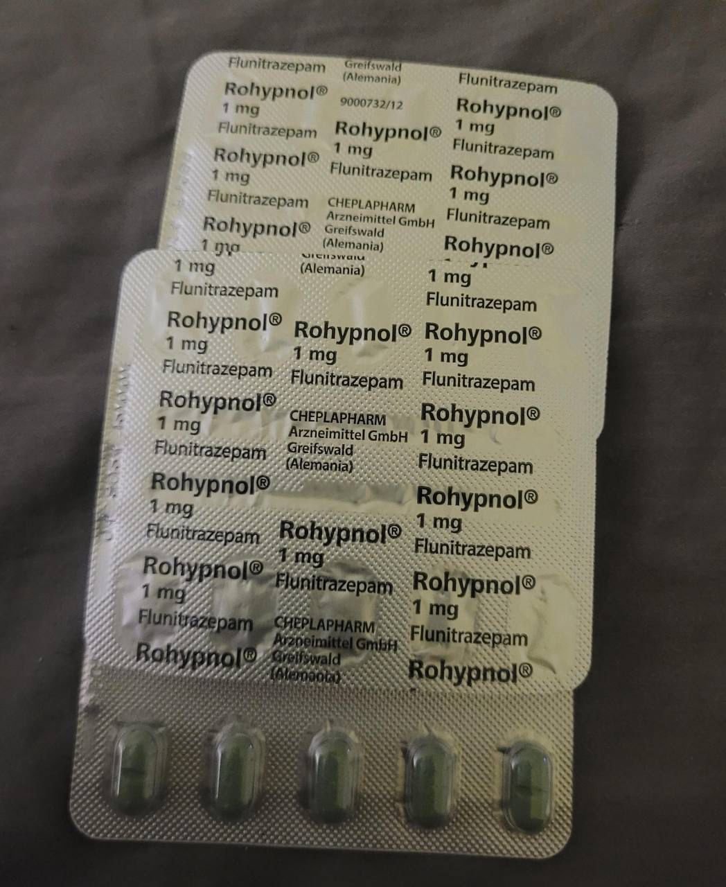 kjøp 1 mg Rohypnol mot alvorlig søvnløshet i Norge